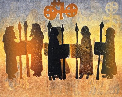 Pictos de la Frontera, 2000 de Gloria Wallington